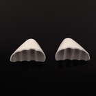 Вставки для уменьшения размера обуви, регулируемые, 5.5×4 см, пара, серые - Фото 3