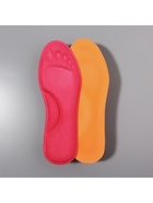 Стельки для обуви, с эффектом памяти, р-р RU до 38 (р-р Пр-ля до 40), 25 см, пара, розовые - Фото 3