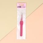 Нож для распарывания швов, с чехлом, 13.5 см, лезвие 1.5 см, цвет фиолетовый - Фото 6