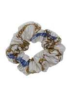 Резинка для волос QF «Орбита», жатка звенья, 12 см, белая  (артикул 10679863)  большой выбор товаров оптом и в розницу по низким ценам с доставкой