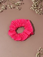 Резинка для волос QF «Орбита», жатка классика глянец, 12 см, розовая  (артикул 10679873)  большой выбор товаров оптом и в розницу по низким ценам с доставкой