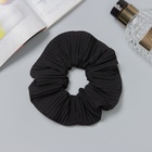 Резинка для волос QF «Орбита», жатка классика, 12 см, чёрный - Фото 2