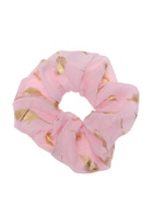 Резинка для волос QF «Орбита», стиль листья, 14 см, розовая  (артикул 10679879)  большой выбор товаров оптом и в розницу по низким ценам с доставкой