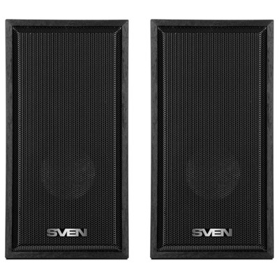 Колонки Sven SPS-509, формат акустики 2.0, 6 Вт, чёрный