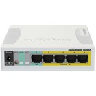 Коммутатор MikroTik RB260GSP CSS106-1G-4P-1S (L2) 5x1Гбит/с 1SFP 4PoE управляемый - фото 51662452