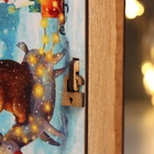 Новогодняя шкатулка-книга "Зверята" 14х12х5 см (комплект 2 шт) - фото 26691453