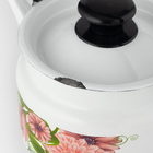 УЦЕНКА Чайник, 2 л, эмалированная сталь, деколь МИКС, белый - Фото 2