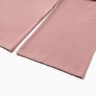 Пижама женская (рубашка, брюки) KAFTAN Plushy, размер 40-42, розовая 10530351 - фото 12870292