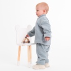 Костюм флисовый детский (джемпер, брюки) MINAKU, рост 92-98 см, серый - Фото 8