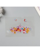 Наклейка-стразы на лицо «Три цветка», разноцветная, макияж, 14.5×16 см - фото 117466713 Наклейка-стразы на лицо «Три цветка», разноцветная, макияж, 14.5×16 см - фото 117466713