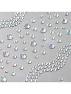 Наклейка - стразы «Река браслетов», серебро, 22.5×11.5 см - Фото 5