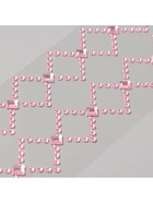 Наклейка - стразы «Узор из ромба. Браслет», розовая, 35×8 см - Фото 5