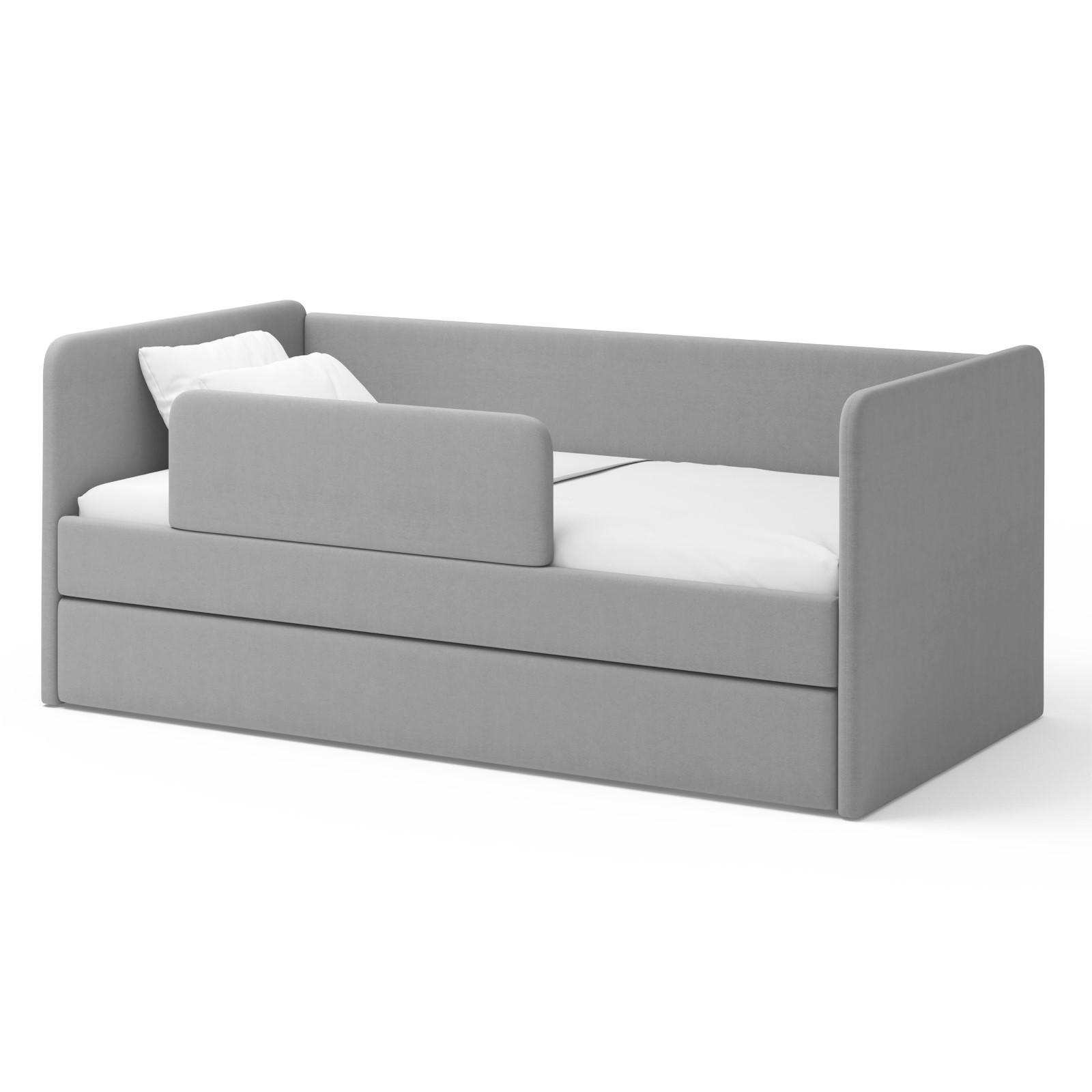 Кровать детская Romack Jenny, 80х160 см, с бортиком и ящиком, цвет ...