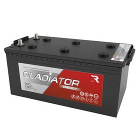 Аккумуляторная батарея Gladiator Energy 230А/ч, обратной полярности, конус 10787789