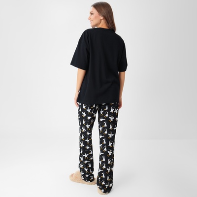 Пижама женская (футболка, брюки) KAFTAN Gussi, размер 40-42