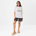 Пижама женская (футболка и шорты) KAFTAN Gussi р-р 44-46 - фото 808174497