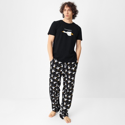 Пижама мужская (футболка, брюки) KAFTAN Gussi, размер 48