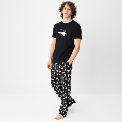 Пижама мужская (футболка, брюки) KAFTAN Gussi, размер 54