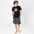 Пижама мужская (футболка и шорты) KAFTAN Gussi, р-р 48 - фото 808156904