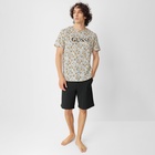 Пижама мужская (футболка и шорты) KAFTAN Gussi, р-р 50 10480033