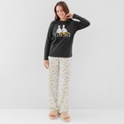 Пижама женская (лонгслив и брюки) KAFTAN Gussi р-р 40-42 - фото 25571550