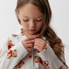 Пижама для девочки: рубашка, брюки, KAFTAN «Мишка в шарфе» рост 86-92 см - Фото 6
