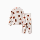 Пижама для девочки: рубашка, брюки, KAFTAN «Мишка в шарфе» рост 98-104 см - Фото 11