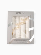 Набор сервировочных салфеток с декоративными кольцами Этель Еco style 46×46 см - 4 шт., 100% лён 10700199