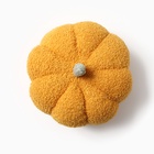 Подушка декоративная «Этель. Тыква», d=28 см, жёлтая - Фото 4