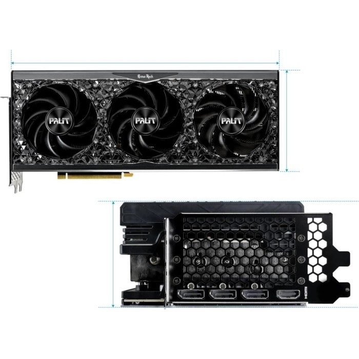 Видеокарта Palit PCI-E 4.0 RTX4070Ti SUPER GAMEROCK NVIDIA GeForce RTX 4070TI Super 16Gb 25   107806 - фото 51663578