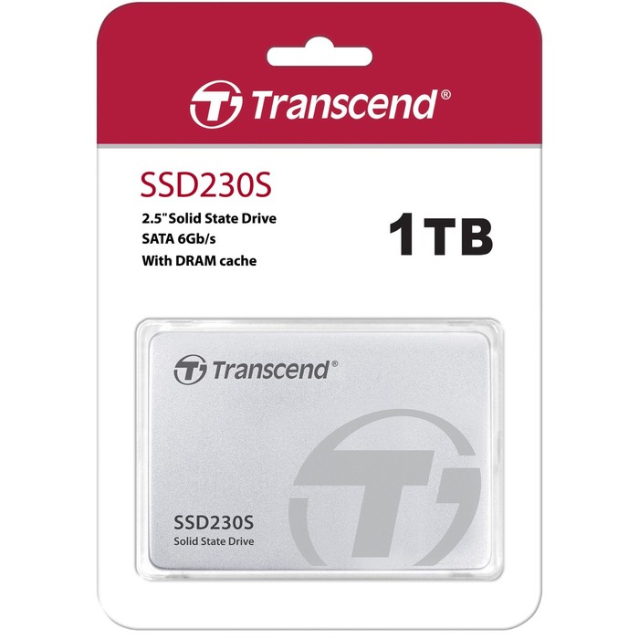 Накопитель SSD Transcend SATA-III 1TB TS1TSSD230S SSD230S 2.5" 0.3 DWPD - фото 51663588