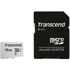 Карта памяти microSDHC 16GB Transcend TS16GUSD300S-A + adapter - фото 51663593