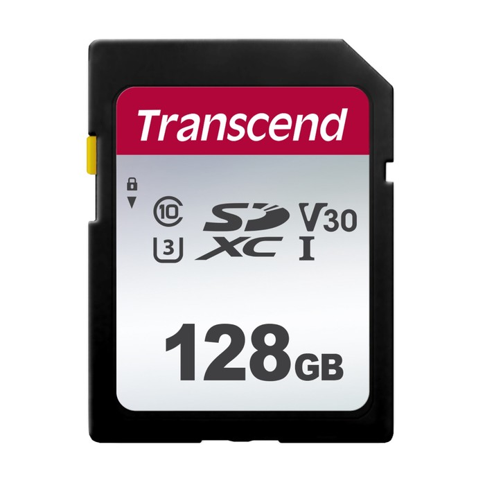 Карта памяти SDXC 128GB Transcend TS128GSDC300S w/o - Фото 1