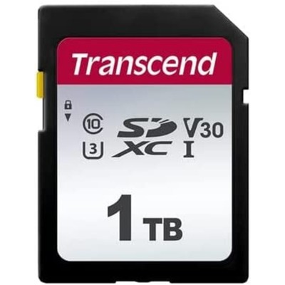 Карта памяти SDXC Transcend, 1 TB, TS1TSDC300S 300S w/o