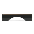 Ручка-скоба CAPPIO RSC032, м/о 96 мм, цвет черный/золото, 4 шт. - фото 808588665