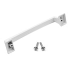 Ручка-скоба CAPPIO RSC038, цинк, м/о 128 мм, цвет белый, 4 шт. - фото 322376048