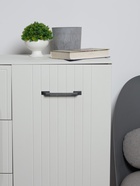 Ручка-скоба CAPPIO RSC020, алюминий, м/о 128 мм, цвет графит, 4 шт. 10784062