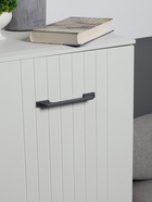 Ручка-скоба CAPPIO RSC020, алюминий, м/о 128 мм, цвет графит, 4 шт. 10784062