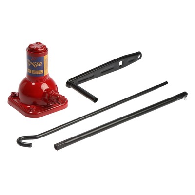 УЦЕНКА Домкрат бутылочный винтовой ТУНДРА, подъем/подхват 310/150 мм, 2 т