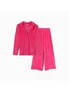 Пижама женская (рубашка, брюки) KAFTAN Plushy, размер 48-50, цвет фуксия - Фото 10