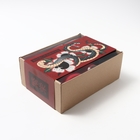 Набор подарочный "Snake" плед, носки (2 пары), термостакан - фото 808174616