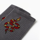 Набор подарочный "Snake" плед, носки (2 пары), термостакан - фото 808174608