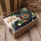 Набор подарочный «Змей» плед, носки, перчатки, термостакан - Фото 3