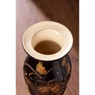 Ваза керамическая "Азиза", напольная, золотистый декор, 68 см, микс - Фото 3