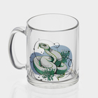 Кружка новогодняя стеклянная чайная «Змеи», 320 мл, МИКС (комплект 24 шт) - фото 25948515
