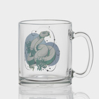 Кружка новогодняя стеклянная чайная «Змеи», 320 мл, МИКС (комплект 24 шт) - фото 25948516