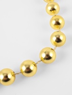 Бусы на нитях, 12 мм, 2 м, цвет золотой - Фото 4