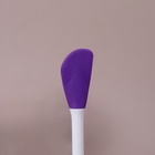 Кисть для масок, двусторонняя, силиконовая, 14.8(±1) см, фиолетовая - Фото 3