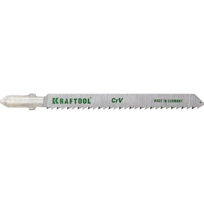 Полотна для лобзика KRAFTOOL 159511-2,5, по дереву, шаг 2.5 мм, 75 мм, 2 шт.