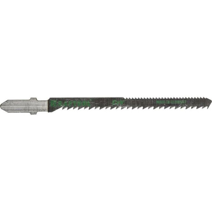 Полотна для лобзика KRAFTOOL 159514-2,5, по дереву, шаг 2.5 мм, 75 мм, 2 шт.